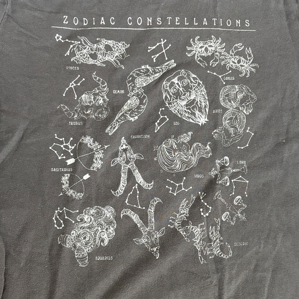 Zodiac Constellations Graphic Tee